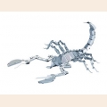 Объемная металлическая 3D модель Scorpion 12х9х5см