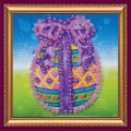 Набор для вышивания с магнитом АБРИС АРТ "Пасхальное яйцо-1"