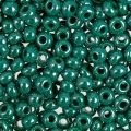 Бисер PRECIOSA 58240 зеленый керамический блестящий 20 гр. (№10)