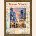 Набор для вышивания нитками РИОЛИС "Города мира. Нью-Йорк"