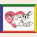 Набор для вышивания нитками РИОЛИС "Зайка моя"