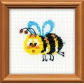 Набор для вышивания в смешанной технике РИОЛИС "Пчёлка"