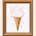Набор для вышивания в смешанной технике РИОЛИС "Мороженое"
