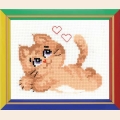 Набор для вышивания нитками РИОЛИС "Котик"