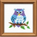Набор для вышивания в смешанной технике РИОЛИС "Сова"