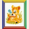 Набор для вышивания нитками РИОЛИС "Оленёнок"
