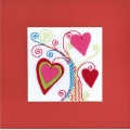 Набор для вышивания в смешанной технике РИОЛИС Открытка "Валентинов день"