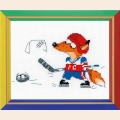 Набор для вышивания нитками РИОЛИС "Хоккей"