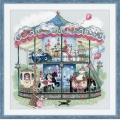 Набор для вышивания нитками РИОЛИС "Карусель"