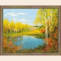 Набор для вышивания нитками РИОЛИС "Осенний день"