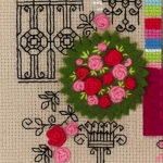 Набор для вышивания нитками РИОЛИС "Брелок "Уютный домик", СС-1581АС, Риолис, Картиным