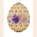 Набор для бисероплетения РИОЛИС Яйцо пасхальное "Фиалки"