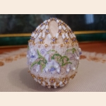 Набор для бисероплетения РИОЛИС Яйцо пасхальное "Рябиновые бусы", СС.Б-217, Риолис, !!!ПАСХА!!!