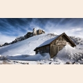 Набор алмазной живописи ИМПЕРИЯ БИСЕРА "Дом в горах" 