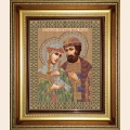Набор для вышивания бисером GALLA COLLECTION "Св.Петр и Феврония Муромские" 