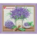 Алмазная вышивка камнями АЛМАЗНАЯ ЖИВОПИСЬ "Свежая лаванда"