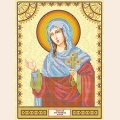 Схема для вышивания бисером АБРИС АРТ "Святая Юлия"