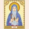 Схема для вышивания бисером АБРИС АРТ "Святая Елизавета"