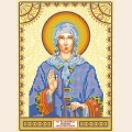 Схема для вышивания бисером АБРИС АРТ "Святая Ксения"