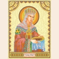 Схема для вышивания бисером АБРИС АРТ "Святая Елена"