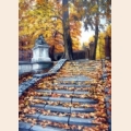 Алмазная вышивка камнями АЛМАЗНАЯ ЖИВОПИСЬ "Лестница"