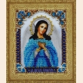 Набор для вышивания бисером Картины бисером "Миниатюрная "Икона Ангела Хранителя"