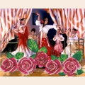 Схема для вышивания бисером КАРТИНЫ БИСЕРОМ "Танец роз"