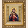 Набор со стразами ЧАРИВНА МИТЬ "Икона святого благоверного великого князя Георгия (Юрия) Всеволодовича Владимирского"