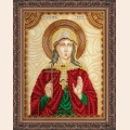 Набор для вышивания бисером АБРИС АРТ "Св.Эмилия" 