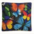 Набор для вышивания нитками РИОЛИС "Подушка Бабочки"