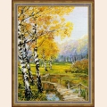 Набор для вышивания нитками РИОЛИС "Березовая роща"