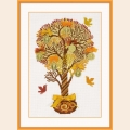 Набор для вышивания нитками РИОЛИС "Денежное дерево"