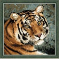 Набор для вышивания нитками РИОЛИС "Амурский тигр"