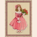 Набор для вышивания нитками РИОЛИС "Кукла Софи"