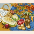 Алмазная вышивка камнями АЛМАЗНАЯ ЖИВОПИСЬ «Дары осени» 