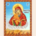 Схема для вышивания бисером МАРИЧКА "Почаевская икона Божией Матери"