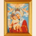 Набор для вышивания бисером РАДУГА БИСЕРА (КРОШЕ) "Богородица Милующая"