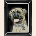 Набор для вышивания нитками КРАСА И ТВОРЧЕСТВО "Бульмастиф"