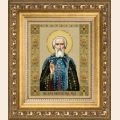 Набор со стразами ЧАРИВНА МИТЬ "Икона святого преподобного Сергия Радонежского"