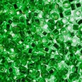 Бисер PRECIOSA 57100 зеленый огонек 500 гр. (№10)