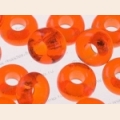 Бисер PRECIOSA 90050 красно-оранжевый прозрачный 50 гр. (№10)