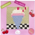 Набор для вышивания крестом Luca-S "Молочный коктейль" (для начинающих)