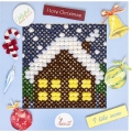 Набор для вышивания крестом Luca-S "Домик" (для начинающих)