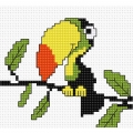 Набор для вышивания крестом Luca-S "Тукан на ветке"