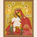 Схема для вышивания бисером МАРИЧКА "Богородица Милующая (Достойно Есть)"
