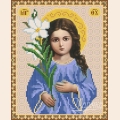 Схема для вышивания бисером МАРИЧКА "Богородица Трилетствующая"