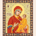 Схема для вышивания бисером МАРИЧКА "Тихвинская икона Божией Матери"