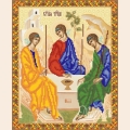 Схема для вышивания бисером МАРИЧКА "Икона Святой Троицы"