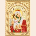Схема для вышивания бисером МАРИЧКА "Богородица Милующая (Достойно есть)"