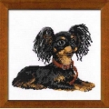 Набор для вышивания нитками РИОЛИС "Русский той-терьер"